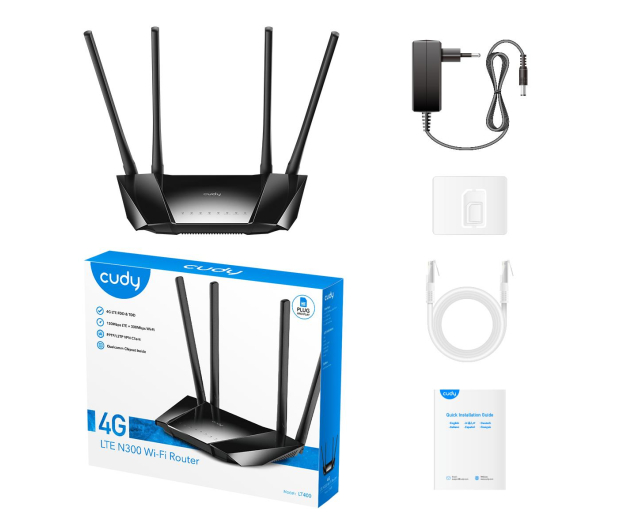 CUDY LT400 N300 LTE - 1110341 - zdjęcie 4